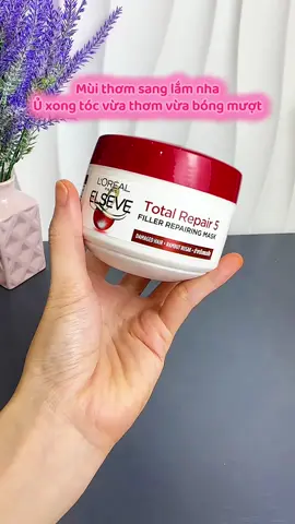 Kem ủ tóc loreal phục hồi tóc hư tổn #yeuda❤️ #kemutoc #kemutocsieumuot #loreal #chamsoctoc 