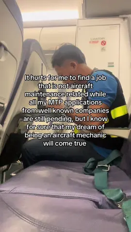 It will all make sense one day. All of my sacrifices will be reciprocated soon. Balang araw sasangayon din satin ang Panahon. Just trust and enjoy the process. #aircraftmechanic #aviation #fyp 