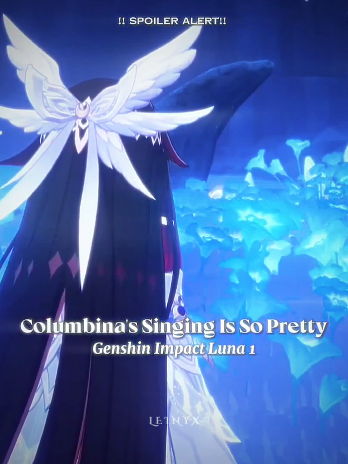 || I FEEL LIKE I WANT TO FLOATING || SONG COVER BY@Shania Yan  #GenshinImpact #genshin #columbina #nodkrai #hoyocreators 