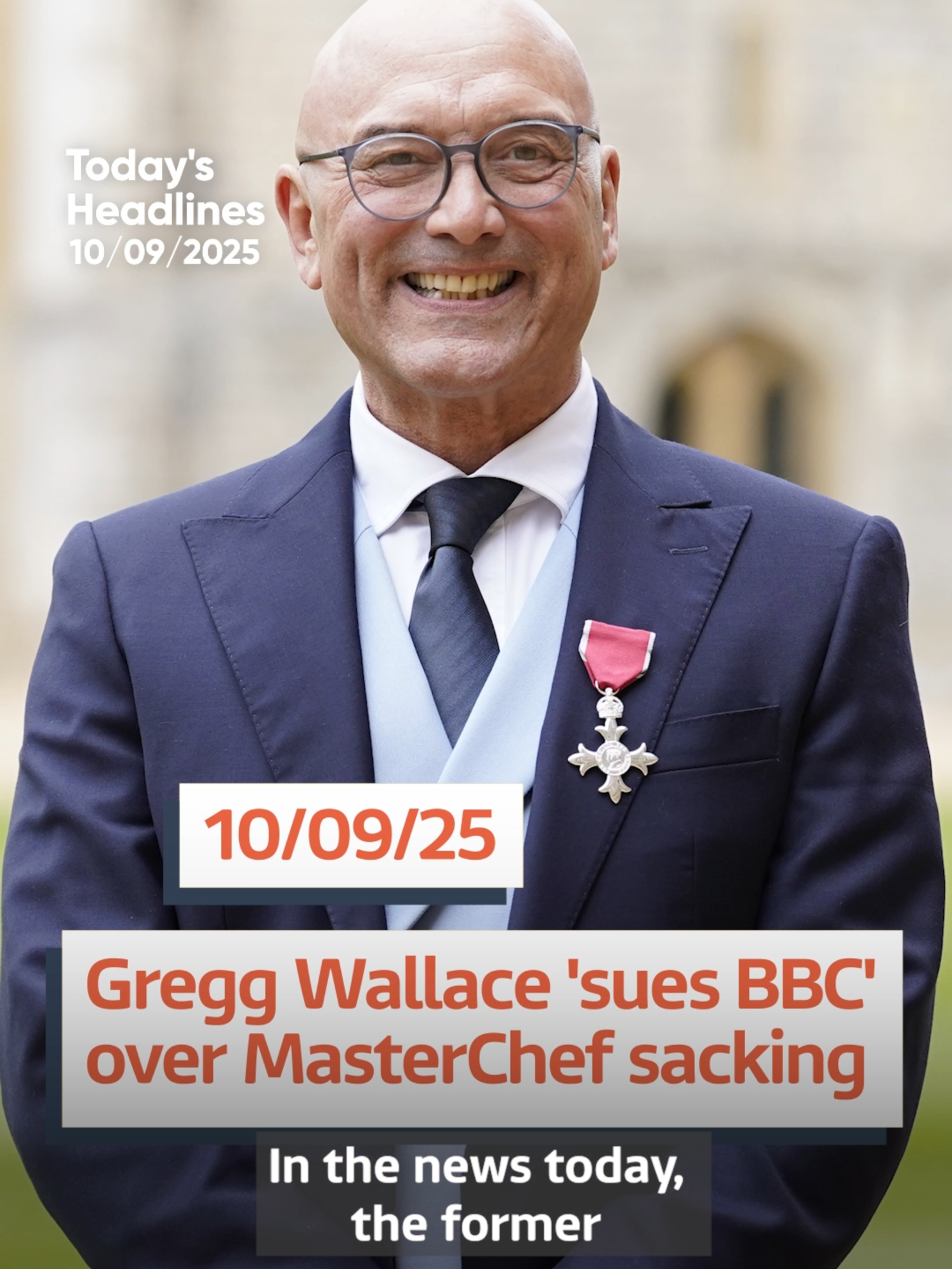 Gregg Wallace 'sues BBC' over MasterChef sacking. #news #uknews #gmb #goodmorningbritain #MasterChef