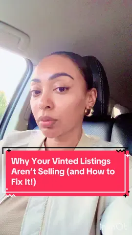 Wondering why your items aren’t selling on Vinted? 👀 Most people are making these simple mistakes without even realising… Let me show you how to fix them so you can start making real sales 💸✨  #V#VintedSellingR#ResellingTipsS#SideHustleIdeasM#MakeMoneyOnlineVintedUK