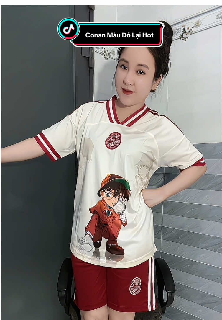 Không chỉ là outfit, đây còn là mood — vừa đáng yêu vừa chất là đây #QuanAoTheThao #AoBongDa #DoDaBanh #xuhuong #CONAN 