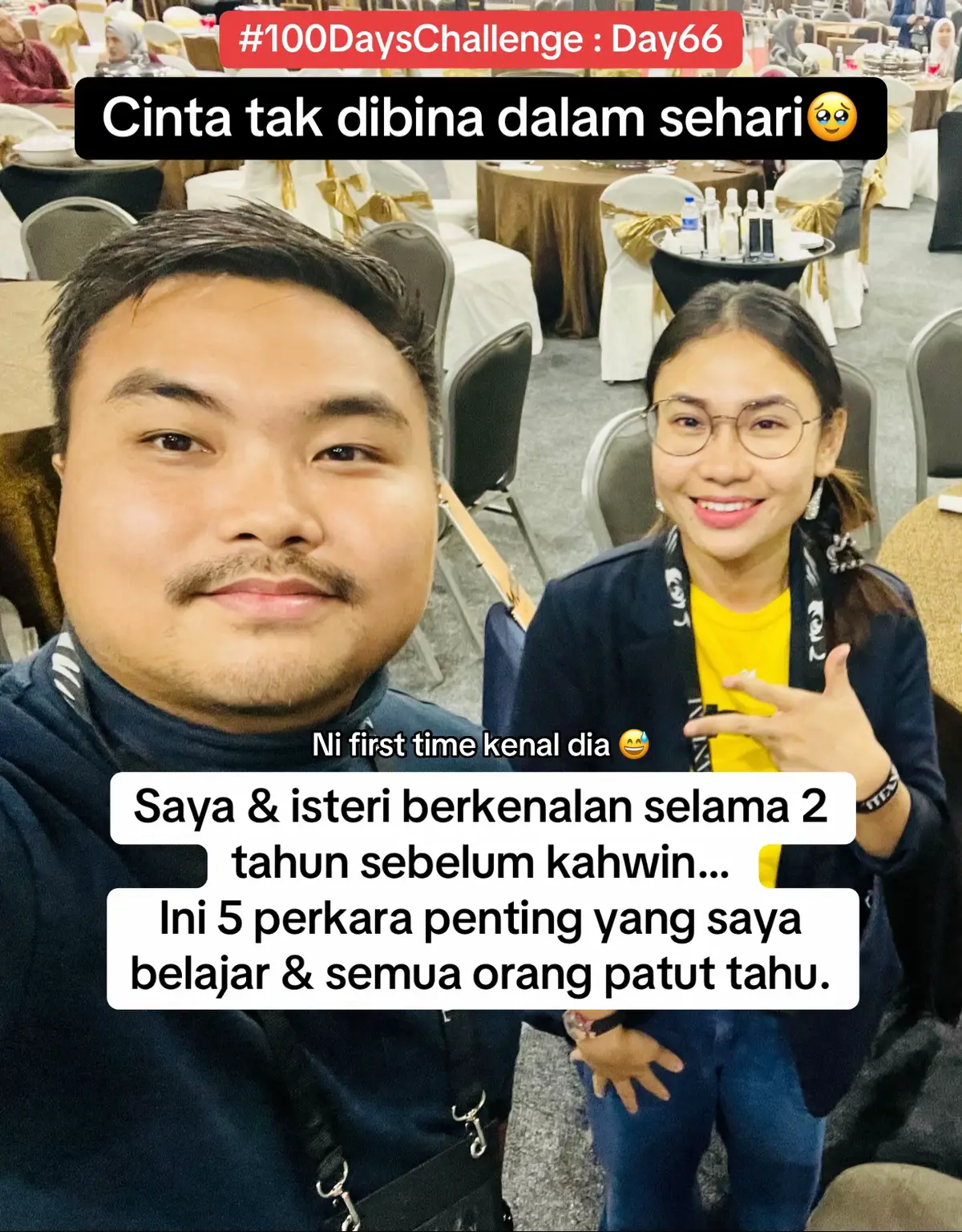 Cinta bukan tak dibina dalam satu hari. 😊 #SuamiFirstClass #fyp #relationshiptips #rumahtangga #suamiisteri @CEO The Raw 