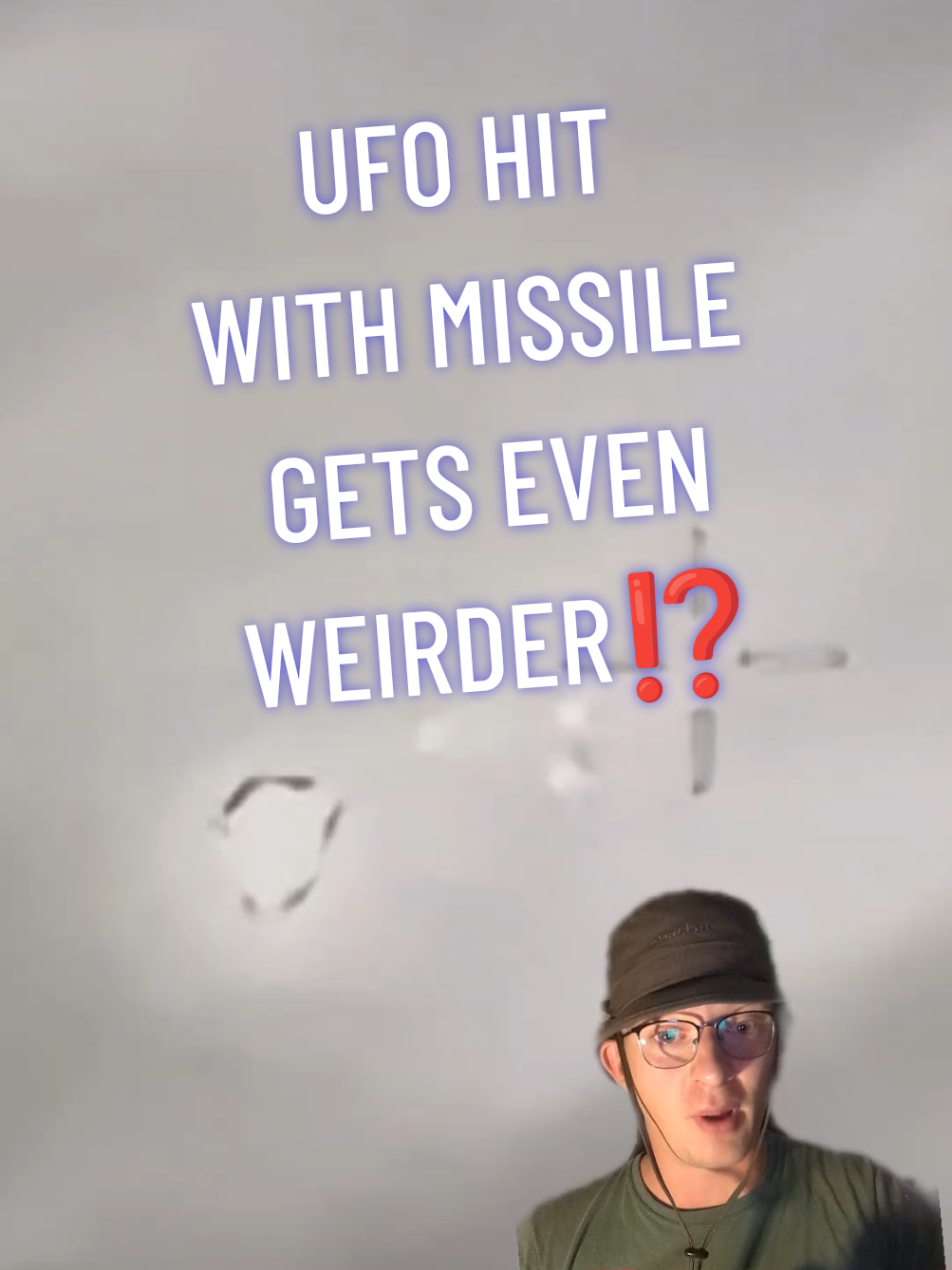 UFO HIT WOTH HELLFIRE MISSILE GETS EVEN STRANGER⁉️ #uap #ufo #news #uaphearing #fyp 