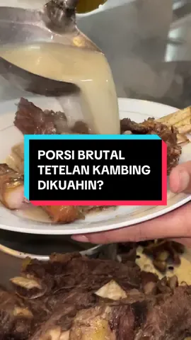 Daging Tetelan Kambing Kuah Segerrrrrr 🫰🏻👀 📍SEGONDAS, Pamulang Barat #kulinerpamulang #kulinertangsel #kulinerjabodetabek #tetelankambing #tengkleng 