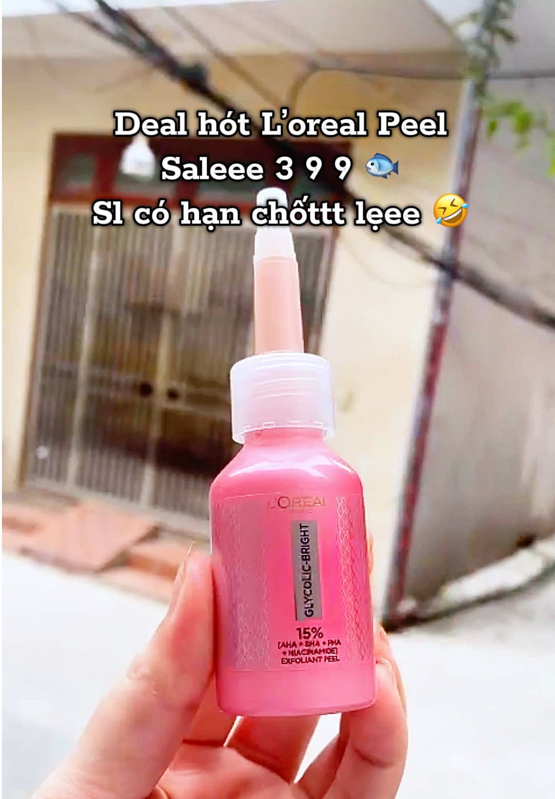 Deal hót L’oreal Peel Saleee 3 9 9 🐟 Sl có hạn chốttt lẹee 🤣 #lorealparis #peelhongloreal #peeltainha #depdachieu ##tiktokfinds