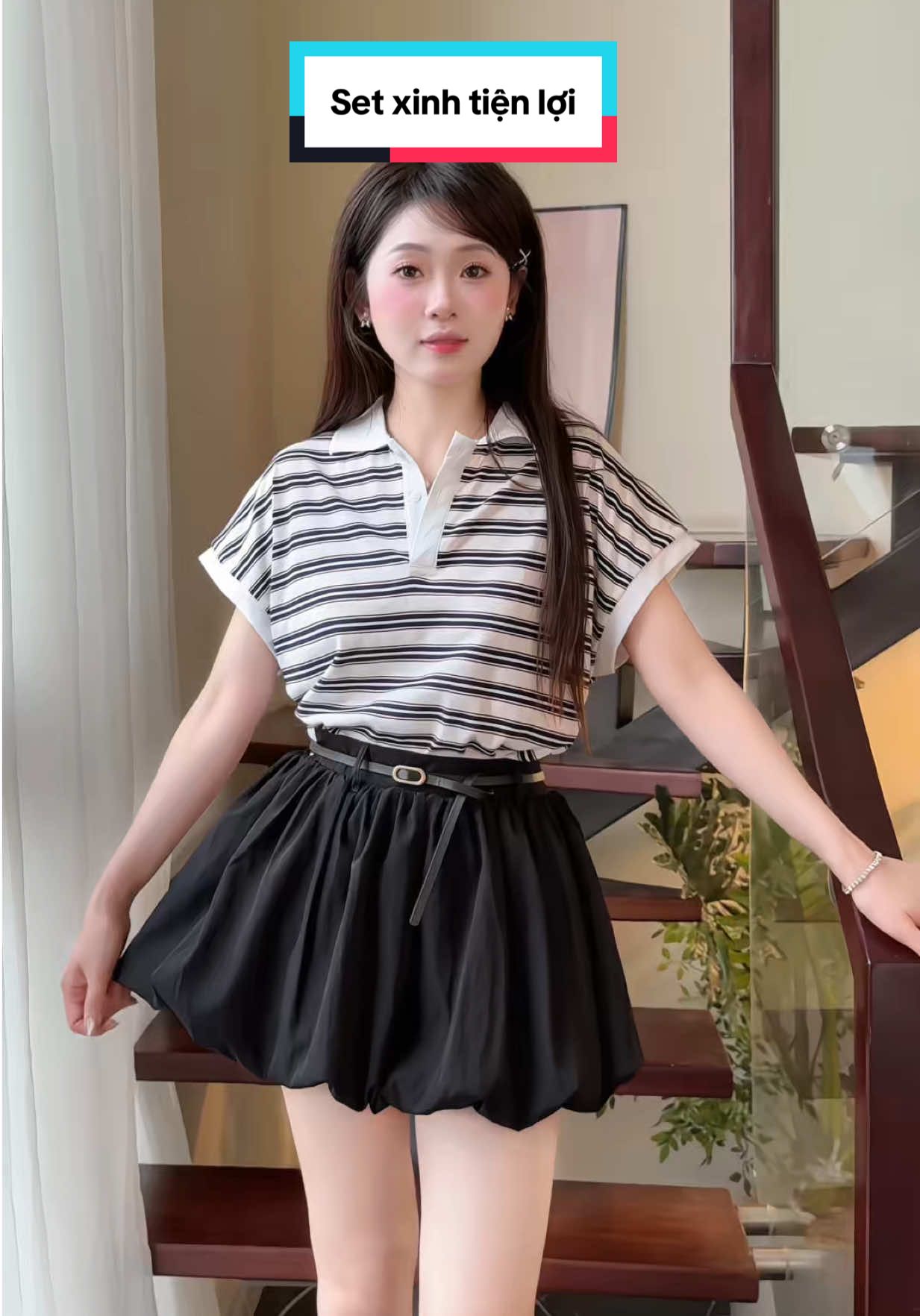 Set xinh tiện lợi #STdesign #thoitrang #changthoitrang #fashion #reviewlamdep