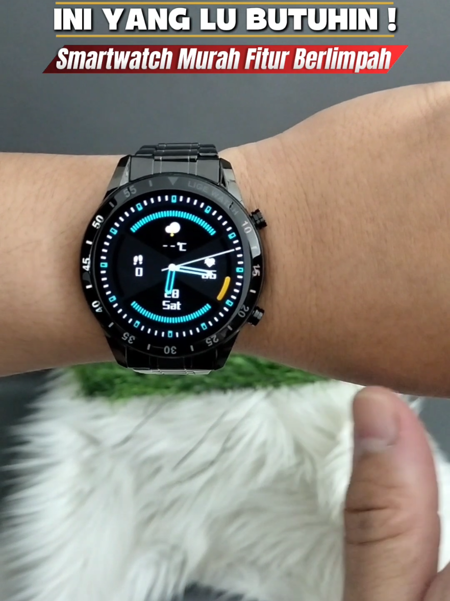 Smartwatch LIGE. Harga Murah Fitur Berlimpah ! #smartwatchmurah #smartwatchviral #smartwatch #fyp #viral 