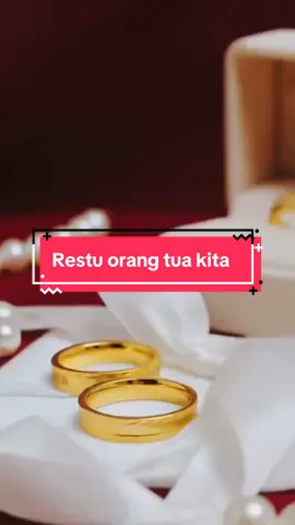 Restu orang tua kita adalah pintu utama kebahagiaan #cincinnikah #cincin #cincinlamaran #cincintunangan #cincinkawin 