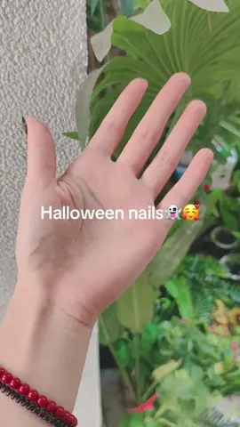 So cute Halloween nails💅🏻💅🏻💅🏻👻🥰#halloween #nailsoftiktok #fyp #nailsartvideos#nailinspo 