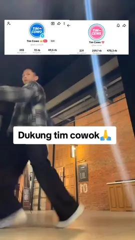 💙 Masa kalah sama @Tim Cewe 💖 ? 😏🔥 let's go tim cowok! 💪 #boys #2025 #timbiru #viral #timcowok 