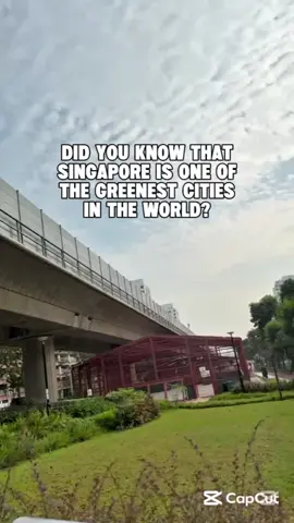 Did you know that Singapore is one of the greenest cities in the world? #singapore #sg 