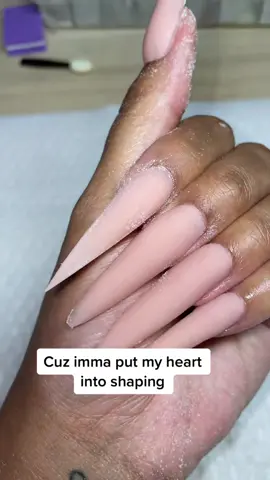 Yum 😋 🤤 #nailshaping #nailtok2025 #sculptednails #baddienails #slayedbyme 