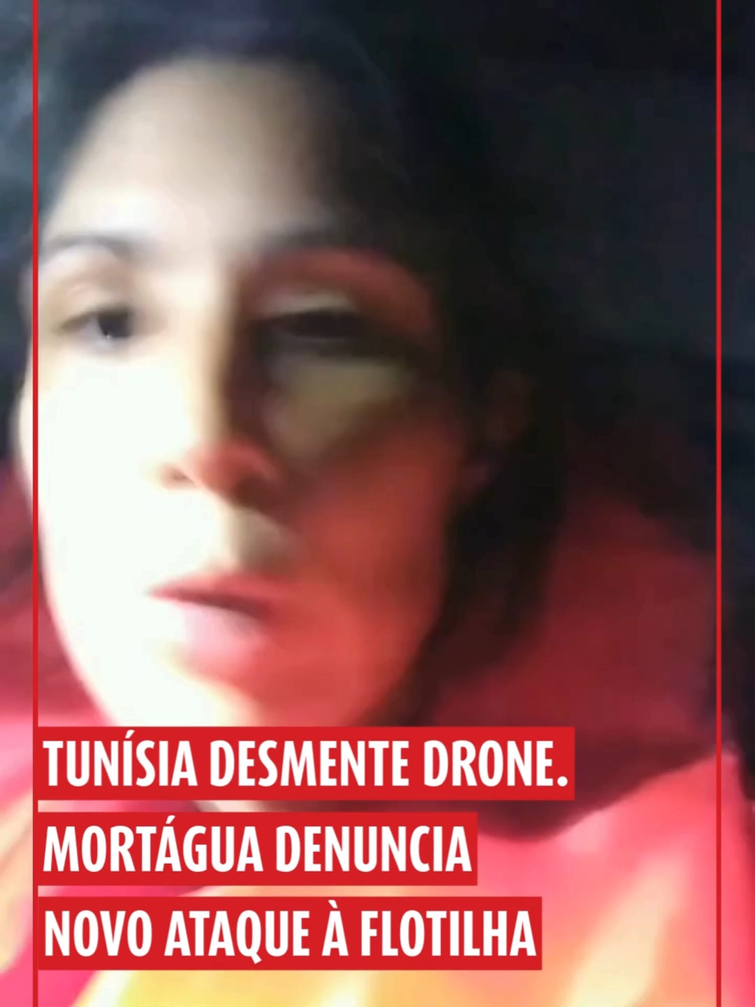 A paragem da Flotilha Global Sumud em Tunes continua a dar que falar. Esta terça-feira um de seus principais barcos, que tem bandeira portuguesa, terá sido, segundo os responsáveis pela missão humanitária, atingido por um drone.  No entanto, o Ministério do Interior da Tunísia garante que os relatos do ataque por parte de um drone “não têm base na verdade” e que terá ocorrido um incêndio no próprio navio. Já esta madrugada, segundo os promotores da Flotilha, registou-se outro ataque. A coordenadora do Bloco de Esquerda testemunhou o momento. Mariana Mortágua descreve que viu um drone, que largou um 
