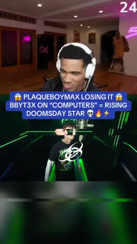 Plaqueboymax reacts to BBYT3X snapping on “Computers” | DOOMSDAY freestyle future legend vibes. #DoomsdayFreestyle #RapClips #FreestyleRap #HipHop #Rap