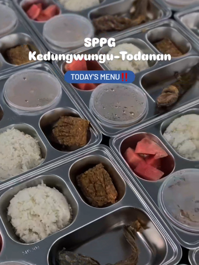 Today's Menu✅️ Rabu, 10 September 2025 Our social media Instagram: @sppgkedungwungu TikTok: SPPG-KEDUNGWUNGU #SPPGKedungwungu #MakanBergiziGratis #MBG #fyp  @badangizinasional.ri