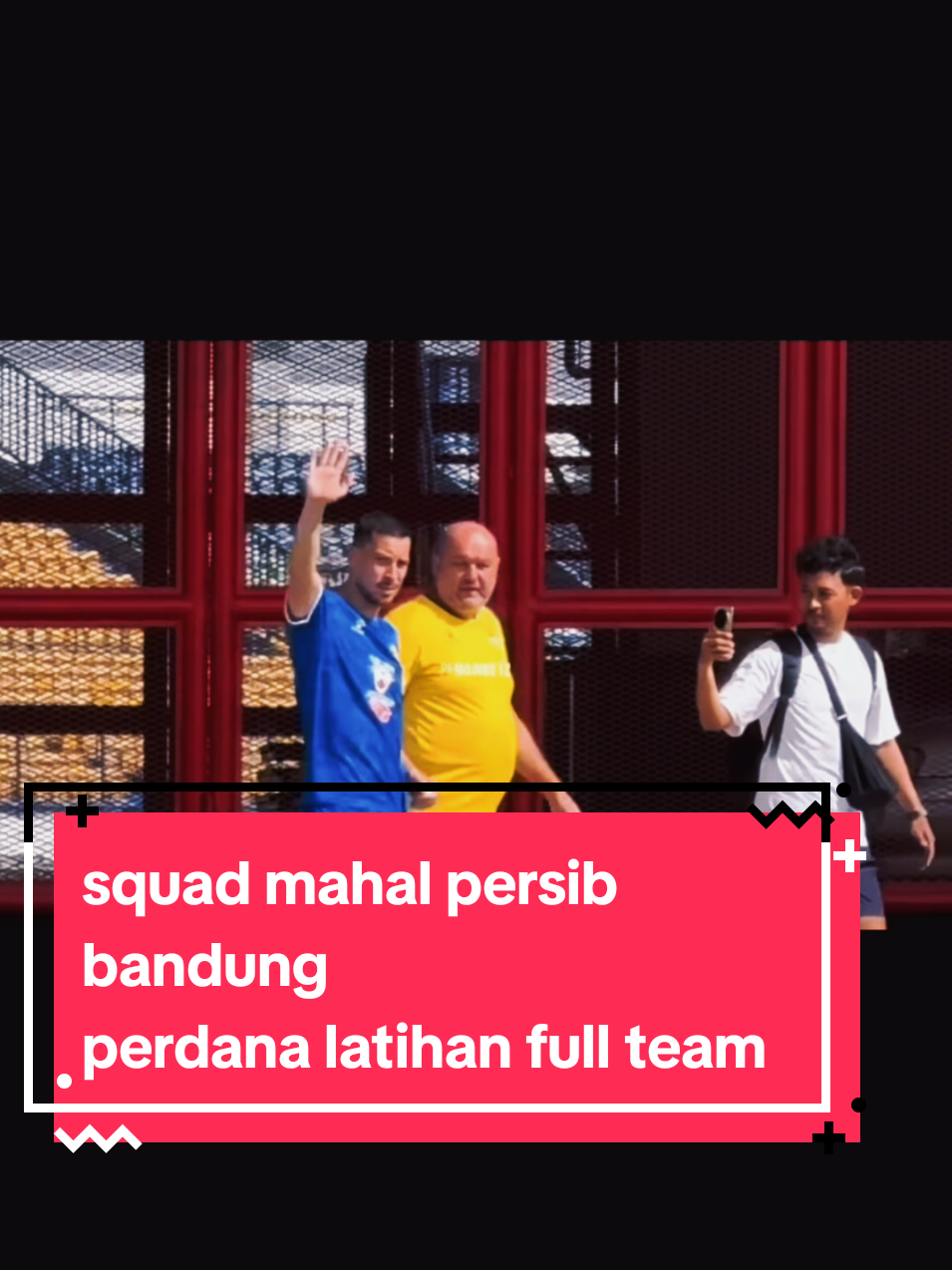 thom Haye, eliano, Andrew jung, barba, perdana latihan full team persib bandung #fyp #persibbandung #wearepersib #gbla #superliga 