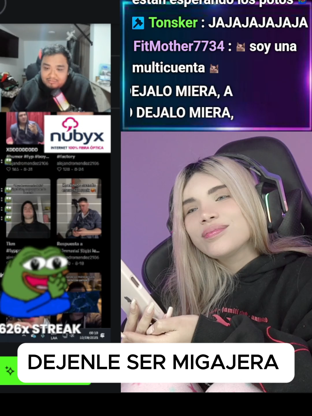 Sandra skins Dejenle ser migajera #sandraskins #smashdota #kickperu #parati #migajera #mujer #dota2