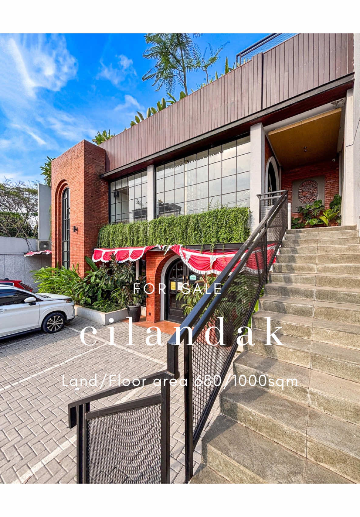 FOR SALE Commercial mini building in Cilandak, Jakarta Selatan - Land/Floor Area 680/1000sqm, 3 floors, 15 carpark, facing: West - Pls ask for price - Suitable for: Office, Clinic, Restaurant, and more, Strategic spot on TB Simatupang corridor, Easy access to Kemang, Cilandak, and Fatmawati, Close to MRT Fatmawati & Cipete Raya Stations, Surrounded by office buildings, cafes, restaurants, and premium housing, High visibility & traffic – perfect for commercial use MELY - 087878507810