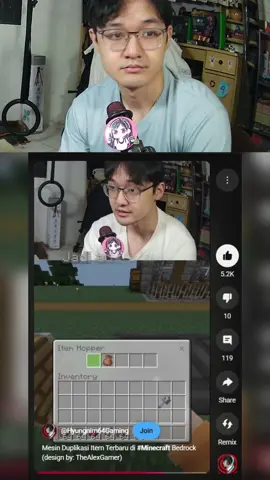 Mesin Duplikasi Paling Sederhana di #Minecraft Bedrock