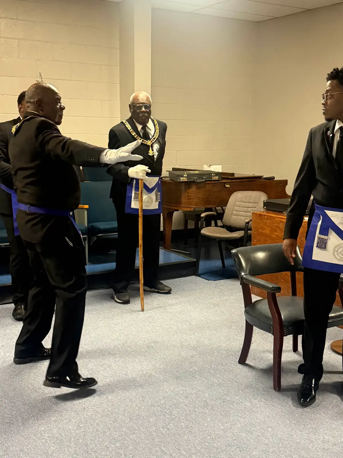 First order of business was showering lodge elder PM Ned Booker Sr 33° love and give him his flowers while he is here. He is 90 years young and been part of Mt.Nebo Lodge #8 for 69 years. Take care of your Past Masters Brothers..they are the physical time capsule of your lodge and the craft as a whole @ArjaiTheAlchemist/G\ #masonictiktok #fyp #pha #TN 