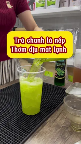 Trà chanh lá nếp siêu thơm mát giải nhiệt, cost thấp. I.box em Oanh đặt trà tặng CT pha chế khi đi đơn 1 từ 1 gói ạ #trachanhlanep #traxanhlai #oanhtra #nguyenlieuphache #congthucphache 