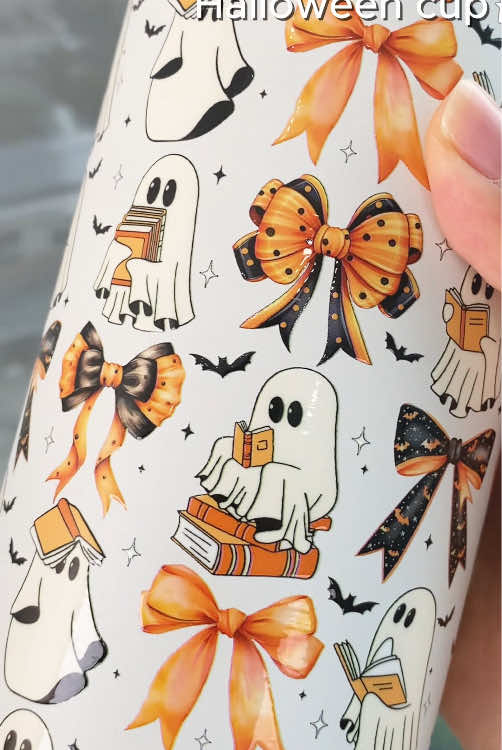It’s so cuteeeee,Halloween Cup 👻 🎃#cup #halloween #tumbler #backtoschool #giftideas 