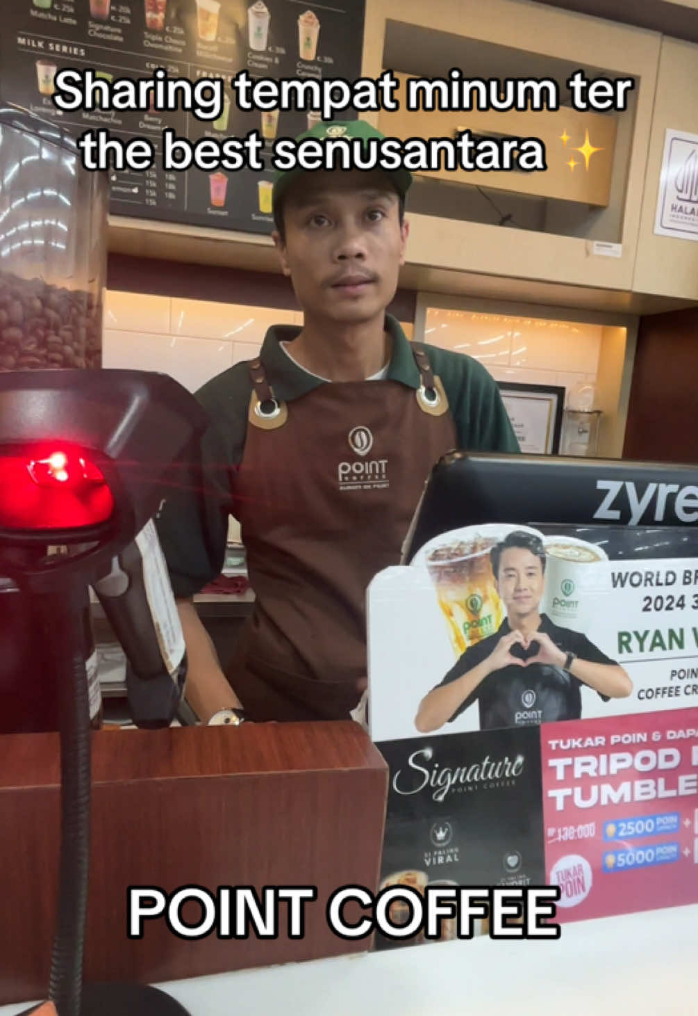 Menurut ku loh ya 😁 Kalau kalian ke Point Coffee, Menu apa kesukaan kalian? Btw setuju gak kalian kalau point coffee itu best?