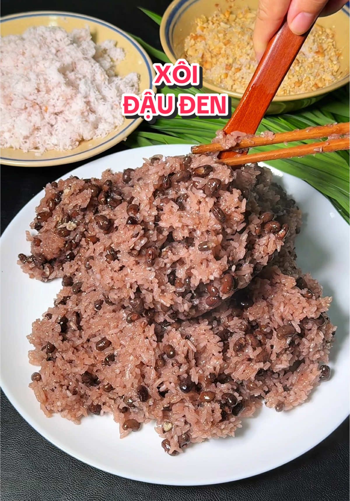 Cách nấu xôi đậu đen bằng nồi cơm điện #kenhcuamy