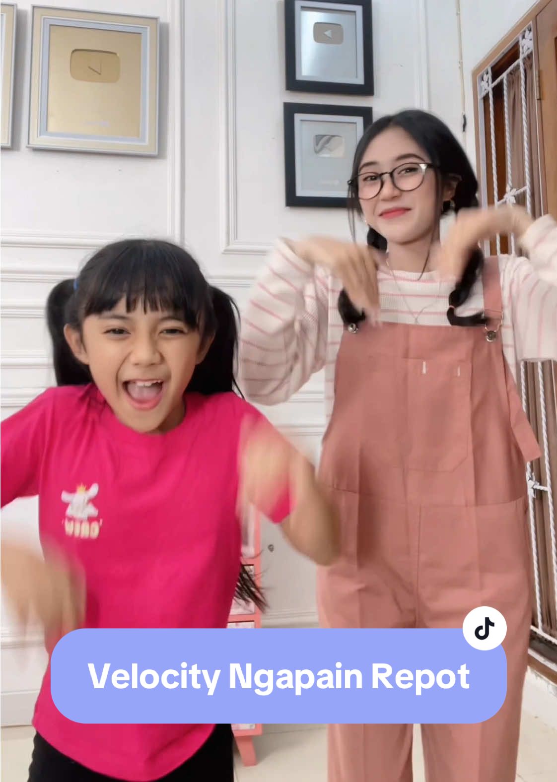 Semua trend velocity di coba sama Samantha dan Lily 😂 #samantha #trending #velocity 