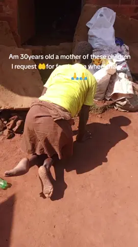 #viral #foryou #tiktok #world am 30years old a mother of those children I request🙏 for the food and a wheelchair🦽 please@NTV NEWS #