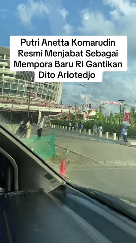 Mantan menpora Dito Ariotedjo di gantikan Putri Anetta KomaruDin sebagai Mempora baru RI