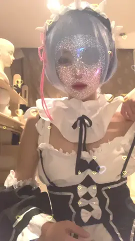 あろま レムコスプレ配信  100payで有料グル入れるので是非！あろまのお風呂配信も見れます‼️#あろま#おすすめ#レム