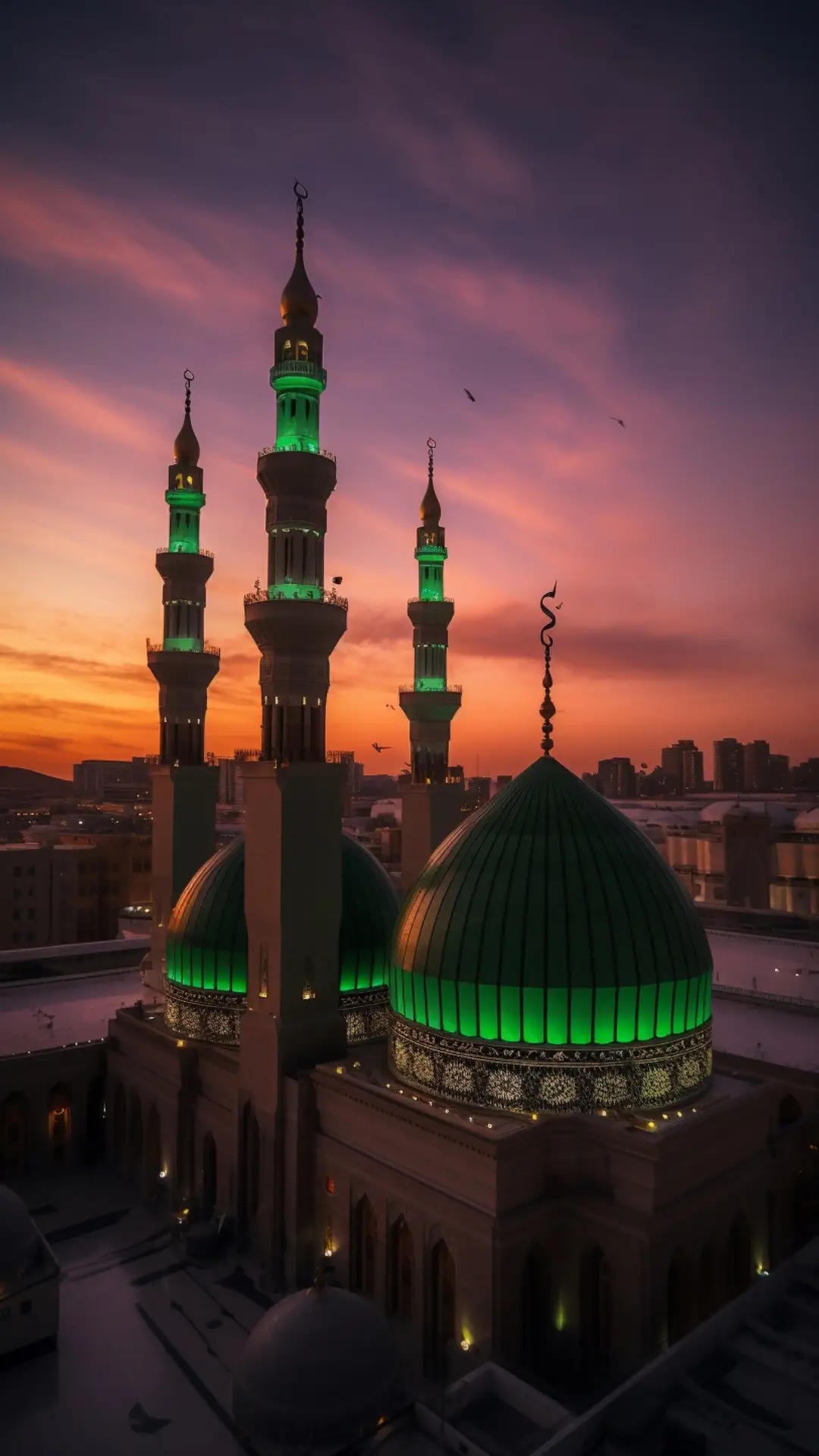 SubhanAllah  Madina munawra  Madinah is a sacred city in saudi arabia . it is tha second holiest city in islmic . Al masjid an nabawi With the tomb of Prophet mohammad ( PBUH ) is main attrction This mosque is one of the largest in he world . The rowda a garden a peradis secred area . It contein the tomb of the prophet mohammad ( PBUH ) Mount uhud wear the battle of uhud Toc place in 625ce is an other attraction . Janatt al . baqiis a historic cemetry . were madina madinah Is a city to rich history It is asignifion Place for muslims wordwied M madina atmospear is a truly Unique Expirence .#PlztiktokteamdontunderviewmyVideo #foryuopage _