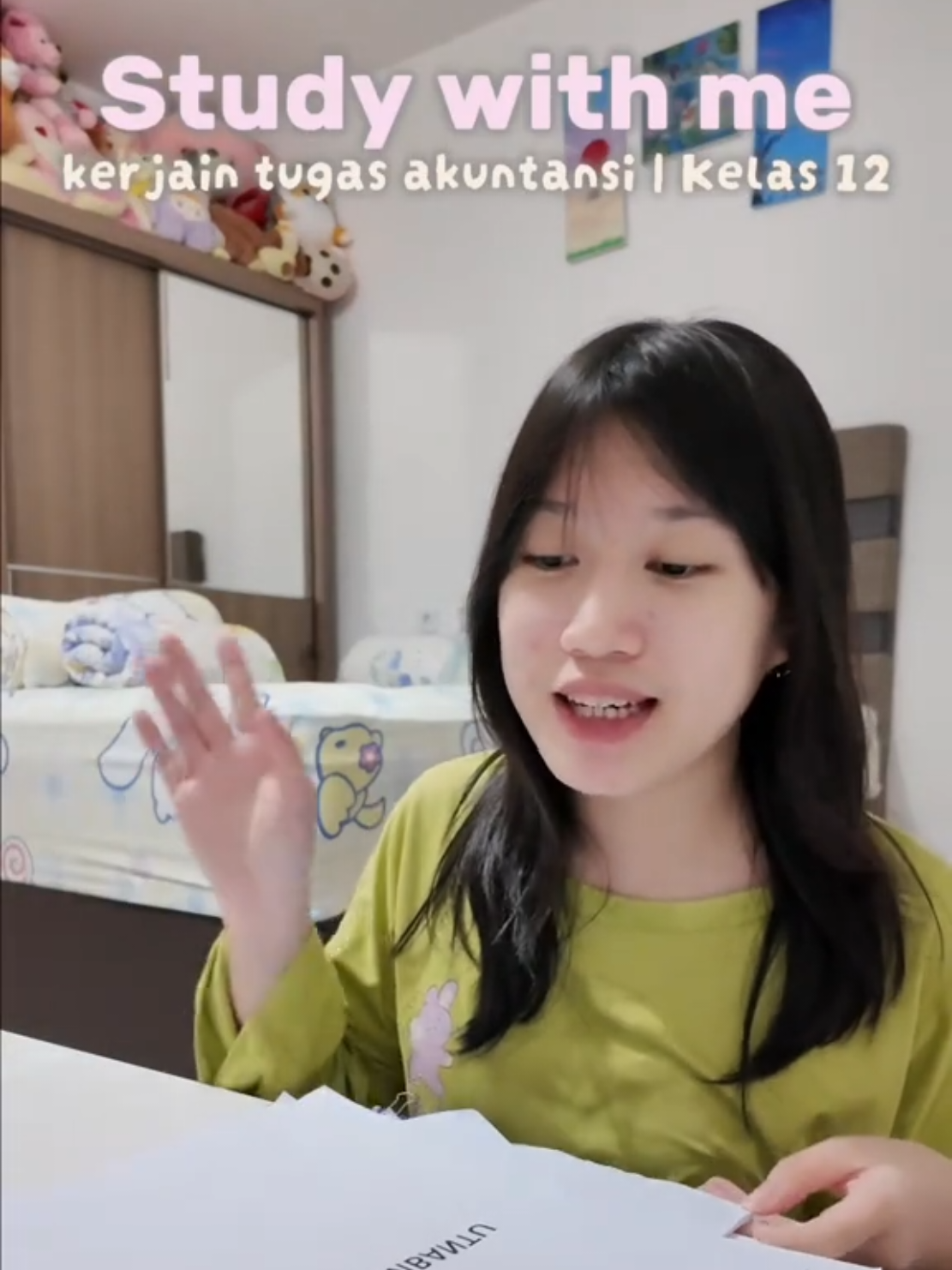 HUAAAA pusing poll kerjain ini 😭, pls kakack2 yang jago akuntansi kasih tips 🫶😔 #studytok #studywithme #studentlife #school #Vlog 