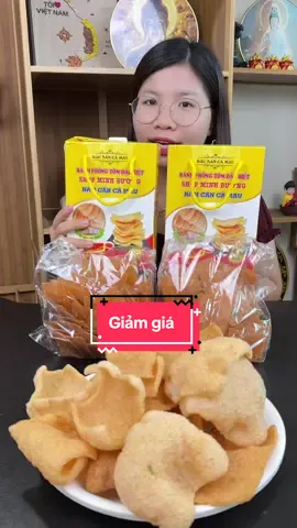 BÁNH PHỒNG TÔM ĐẶC BIỆT 48% TÔm, đặc sản 5 căn, đặc sản phồng tôm cà mau #hangxinhtuoi #phongtomnamcan 