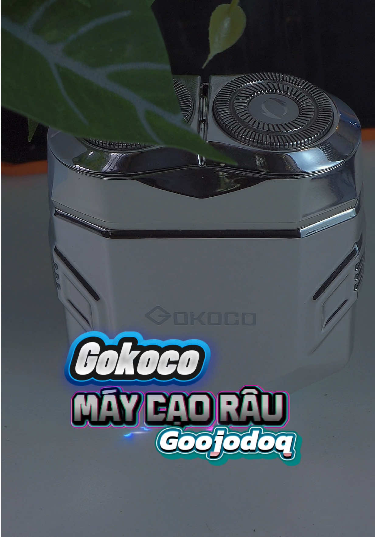 Máy cạo râu đẹp, hầm hố và pin lâu Gokoco của hãng Goojodoq #maycaorau #maycaoraumini #maycaoraucamtay #goojodoq #CerealCerdik 