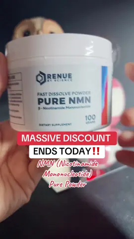 NMN (Nicotinamide Mononucleotide) Pure Powder Disclaimer : Prices vary based on promotions, discounts, and offers. @RBS.RenueByScience  #TikTokShopCreatorPicks #dealsforyoudays #sale #antiaging  #nmn