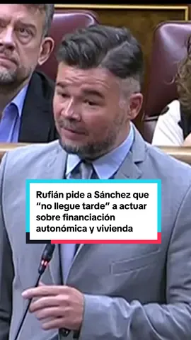 Gabriel Rufián (ERC) formula la última pregunta al presidente del Gobierno: “¿Qué piensa hacer en lo que queda de legislatura?”, dice. “Cumplir con los acuerdos de investidura”, contesta Sánchez #gabrielrufian #pedrosanchez #psoe #cataluña #politicosespañoles 