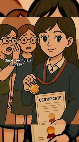 portofolio 15 halaman ? nambah lagi lahh…jangan biarkan kata-kata orang itu menghentikan langkahmu. Sederhana atau besar, setiap pencapaian adalah bukti perjuangan dan kerja keras. Terus berkarya, terus tunjukkan bahwa kamu lebih dari sekedar omongan! ohh ya jdi cewek cantik aja skrg kayanya ga cukup.. #cewekkeren #fyp #prestasikita 