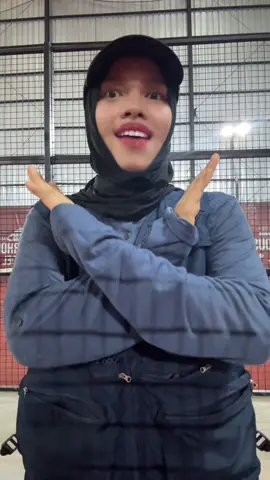 no makeup needed 💦 ketika keringat padel menyinari wajahmu  😂😎✨