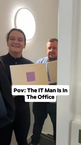 🧑‍💻When The IT Man Is In The Office! #autismoxforduk #workinginIT #IT