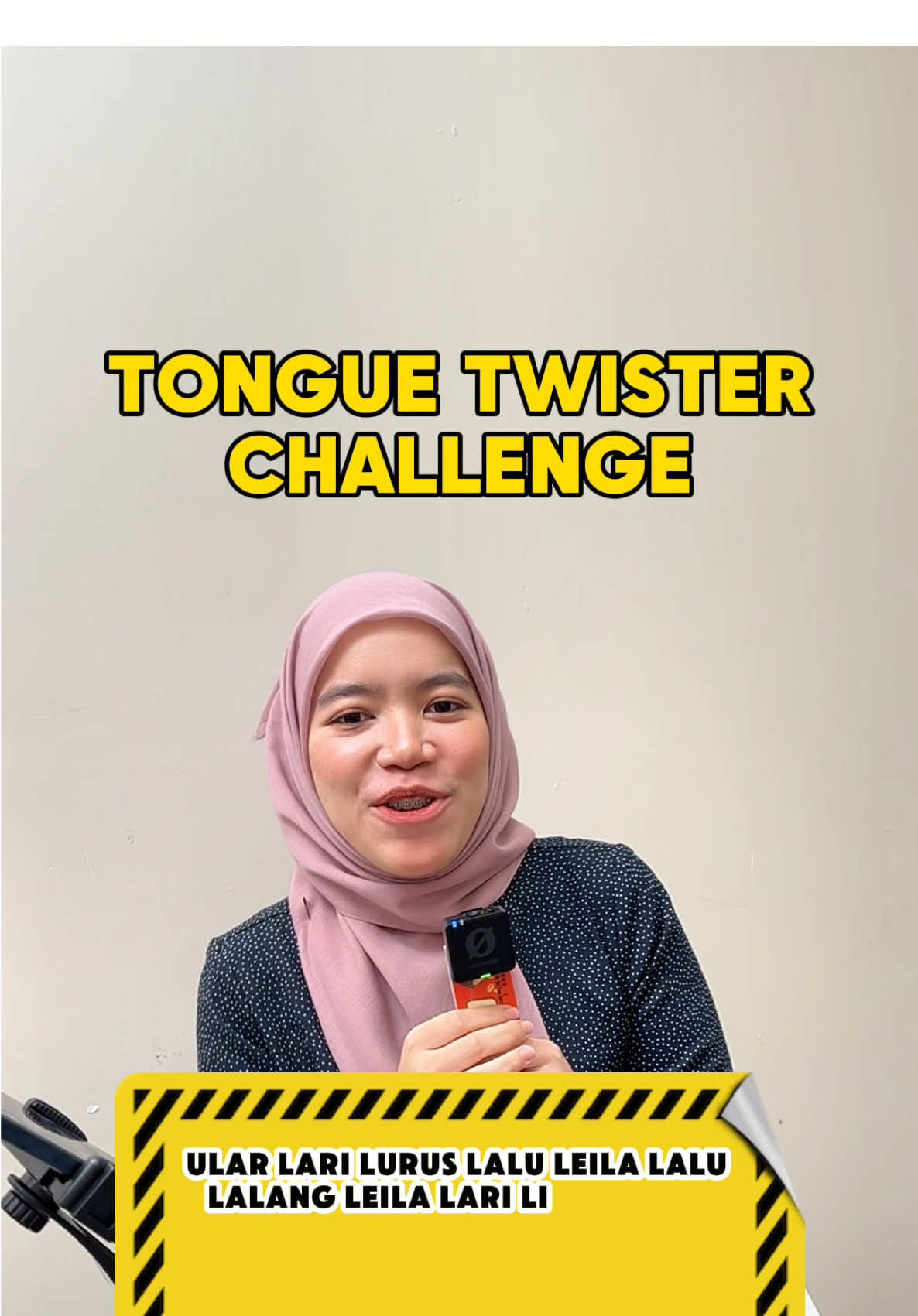 Tongue twister challenge #tiktokviral #fyppppppppppppppppppppppp #malaysia #nurfood #foryou 