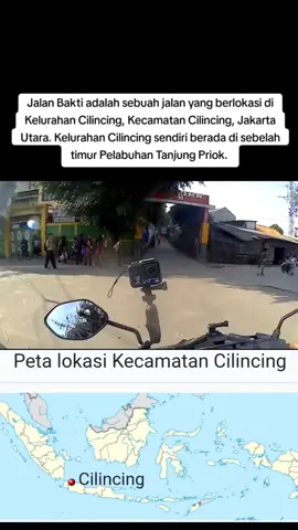 selamat datang di Jalan Bakti cilincing. Jalan bakti cilincing adalah sebuah jalan yang berada di kecamatan Cilincing, Jakarta Utara, yang termasuk dalam wilayah Kota Administrasi Jakarta Utara. by @firman kreator 15  #cilincingjakaratautara #jalanbakti #cilincing #motoran #kontenkreator 