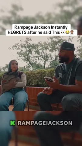 Rampage Jackson Instantly REGRETS after he said This 👀😭🤦🏽 #rampagejackson #muslim #fyp 