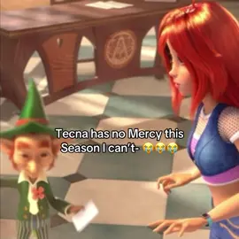 TECNA IS CLOCKING PEOPLE LEFT AND RIGHT 😭😭😭 #winxclub #winx #winxreboot #funny #netflix 