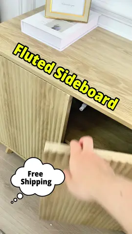 This sideboard does it all 🙌 Storage + style + versatility in one. Don’t miss out—special deal + free shipping today only! #Giratree #Giratreefurniture #homestyle #smallspaceideas
