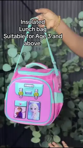 Insulated All size lunch bag  BIG SIZE (retains temperature ) coated fabric inside  CAN BE USED BY ADULTS ALSO  AGE 3- ADULT SIZE  available in all displayed colors. #partypacksng  #backtoschool #lunchbags #lunchbox #backtoschool  #creatorsearchinsight  #viral #enniegrowthcommunity  #bgrowthcommunity  #sbengagementcommunity  #businesscontentwithbgrowth 