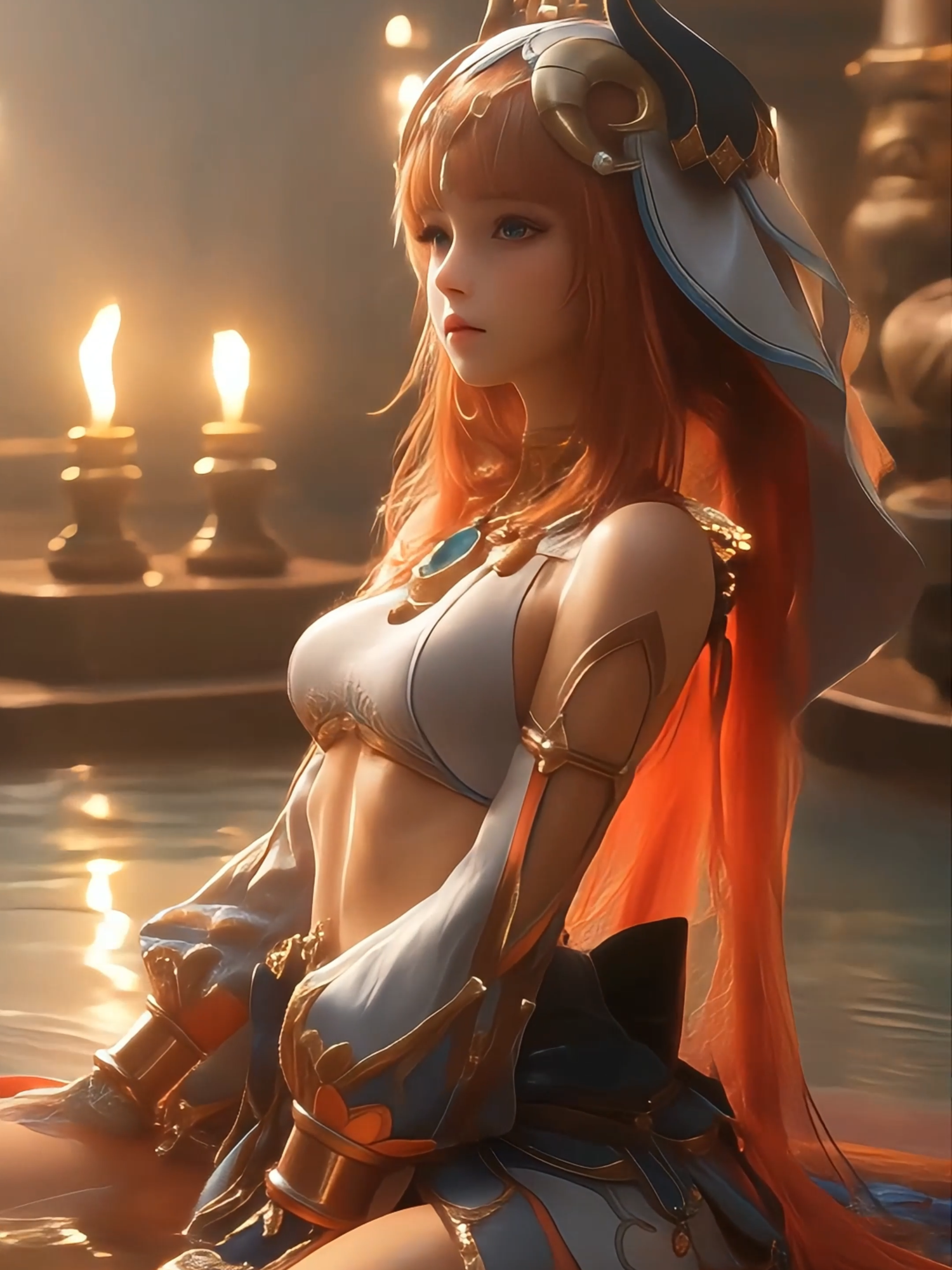 #ai #Project #GenshinImpact #Nilou #miHoYo #anime #game #cos
