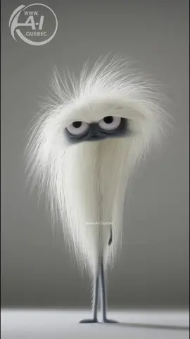 White Fuzz in Motion